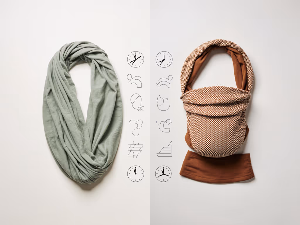 wrap tying technique comparison