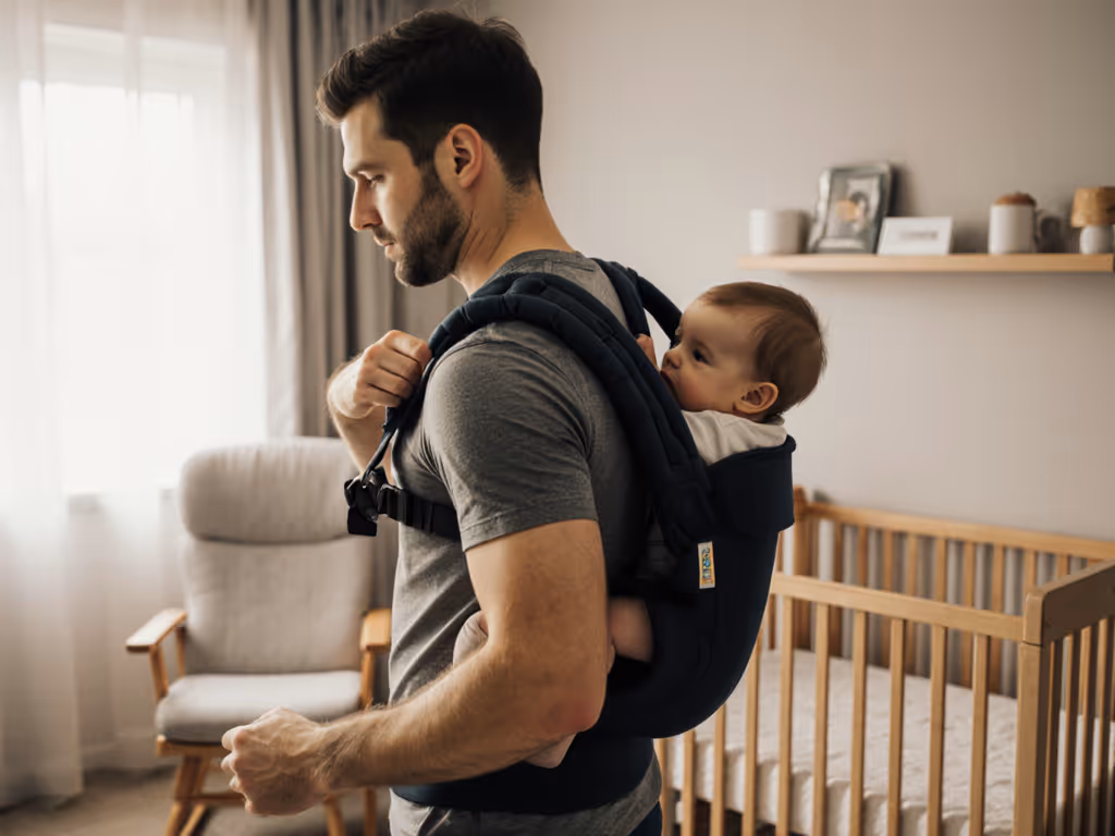 Babywearing for Dads: Safe Carrying Steps That Fit